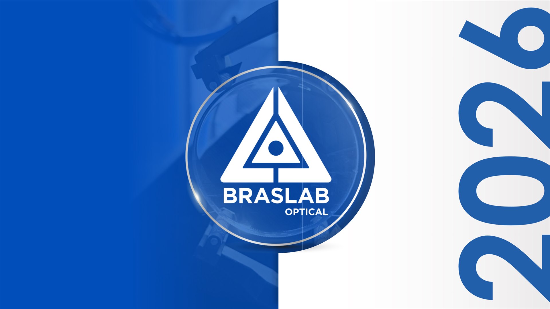 Slide da apresentação institucional da Braslab Optical